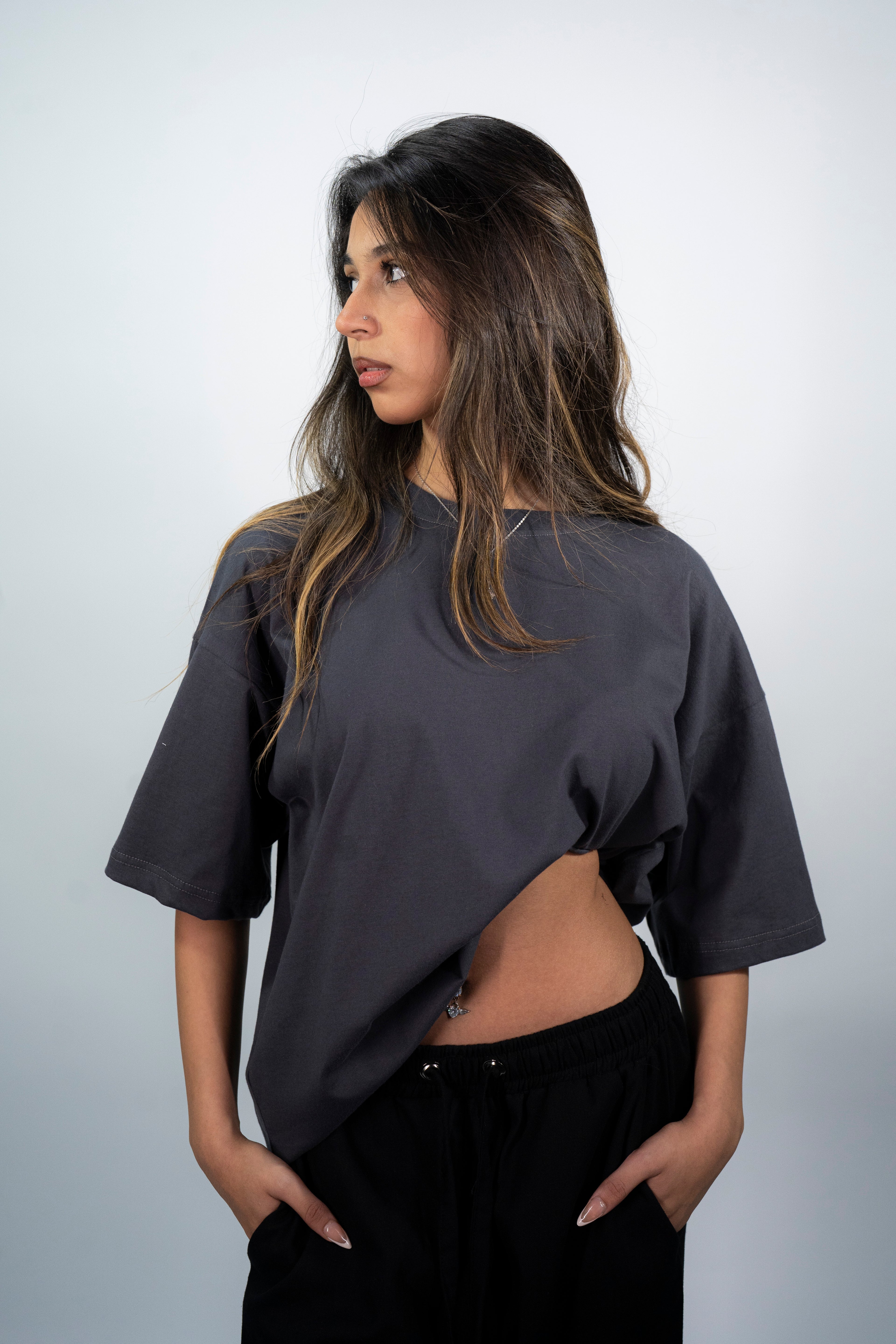 Blank Charcoal T-Shirt